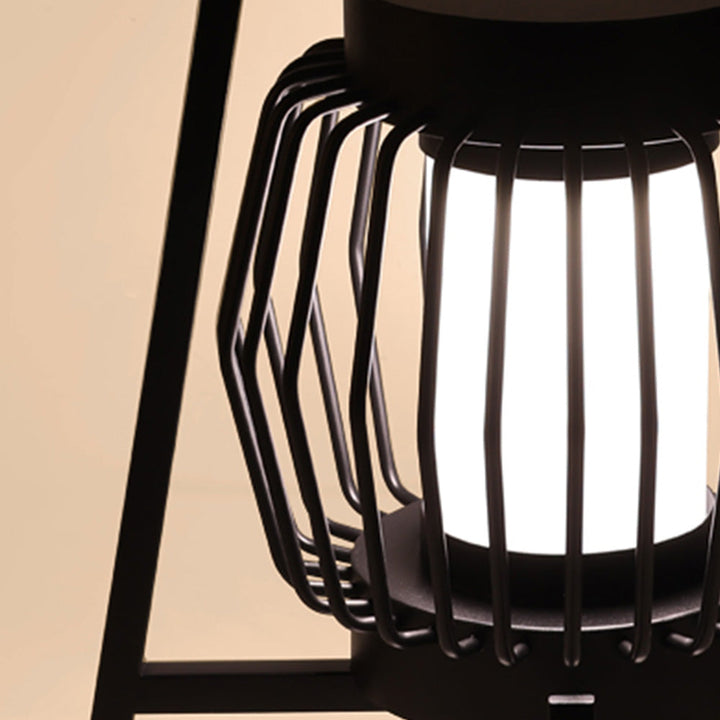 Ray Lampadaire Lanterne Moderne, Métal, Noir, Allée - Neutralighting