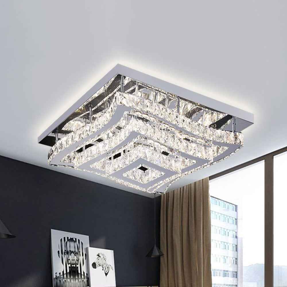Plafonnier Kirsty Verre LED