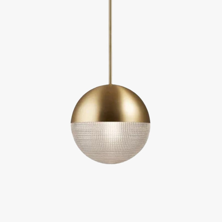 Valentina Suspenison Boule Contemporaine, Métal/Verre, Noir/Or, Bar/Salon/Chambre - Neutralighting