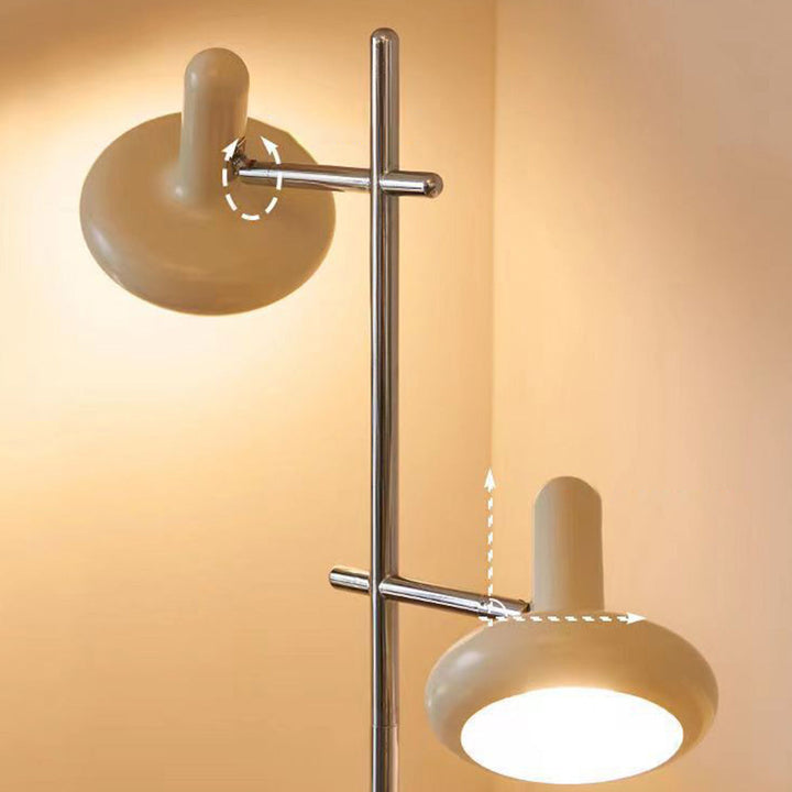 Arisha Design Intérieur Lampadaire Moderne Métal Blanc Bureau/Chambre - Neutralighting