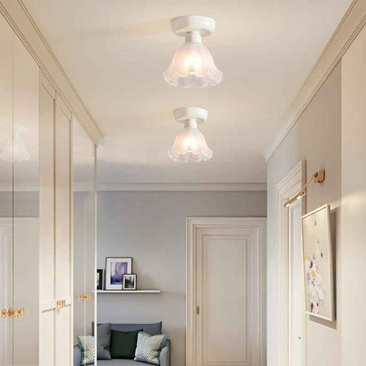 Plafonnier Arisha Verre LED V19