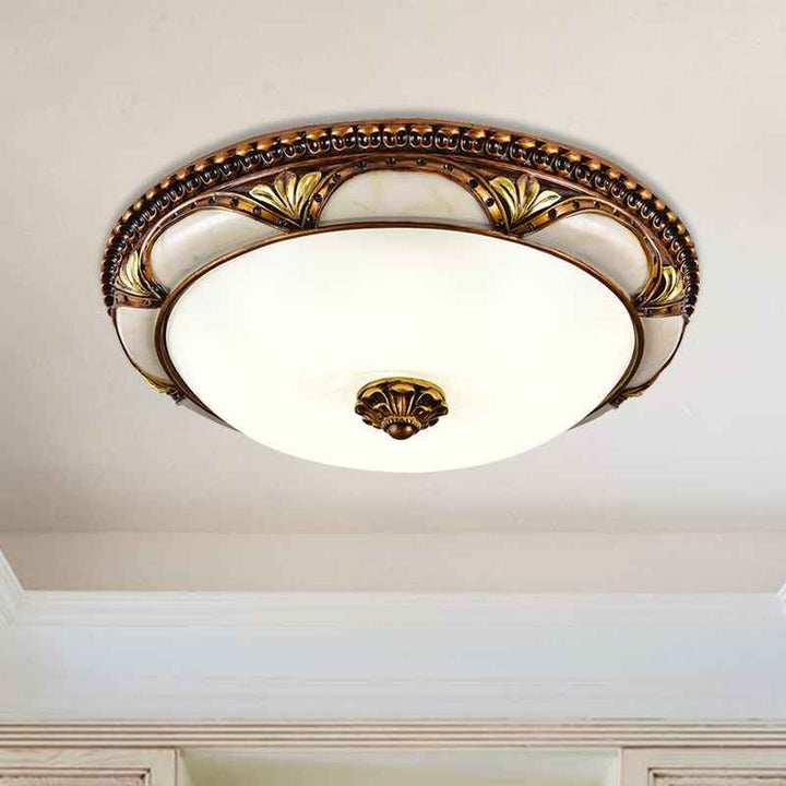 Plafonnier Silva Verre LED