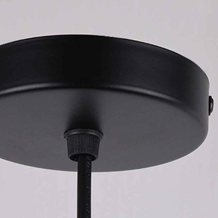 Valentina Luminaires Suspensions Globe Moderne LED Verre/Quincaillerie Ambre/Gris Fumé Salle à Manger/Salon - Neutralighting