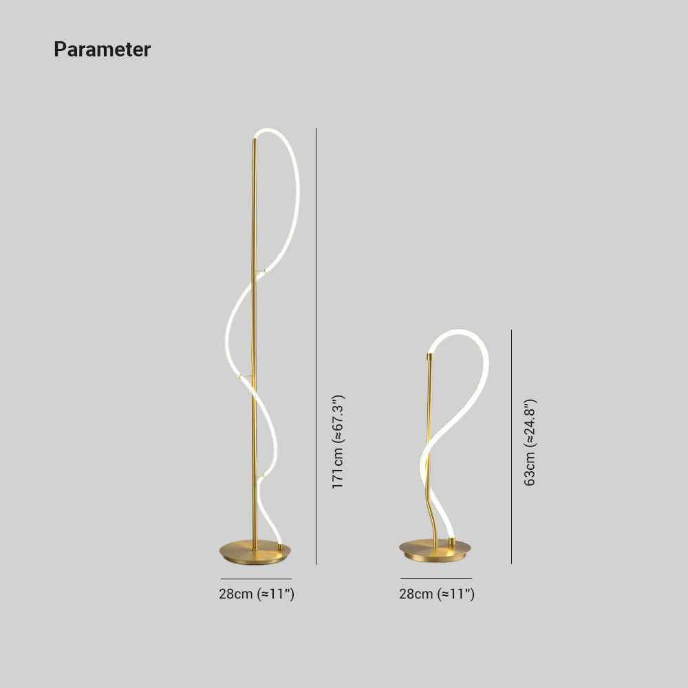 Suspension Arisha Cuivre LED
