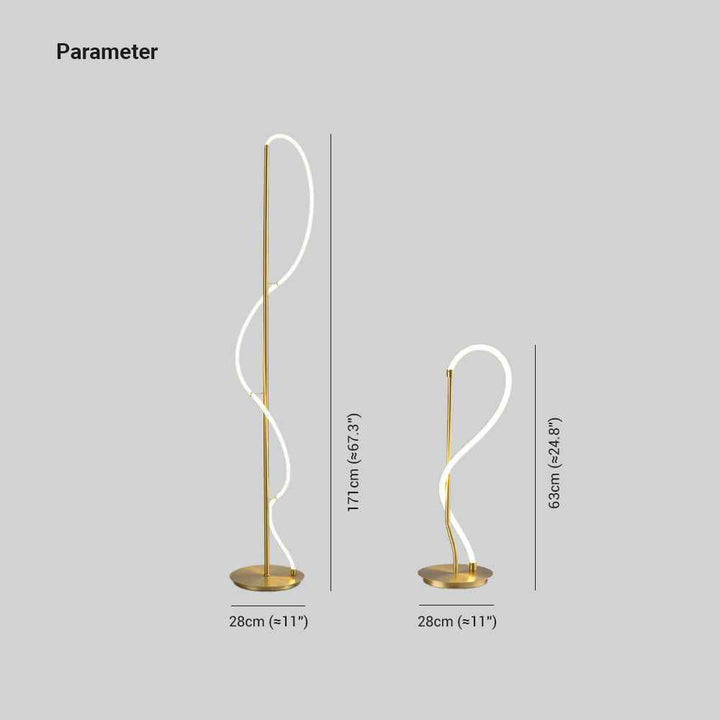 Suspension Arisha Cuivre LED