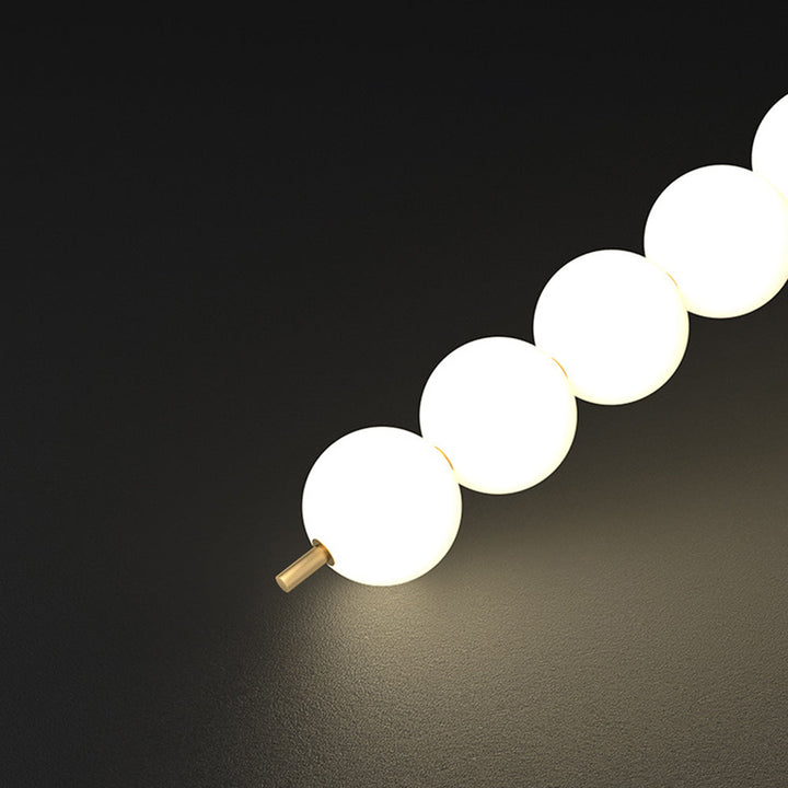 Valentina Design Lampadaire Globe Moderne Métal Laiton/Blanc Salon - Neutralighting