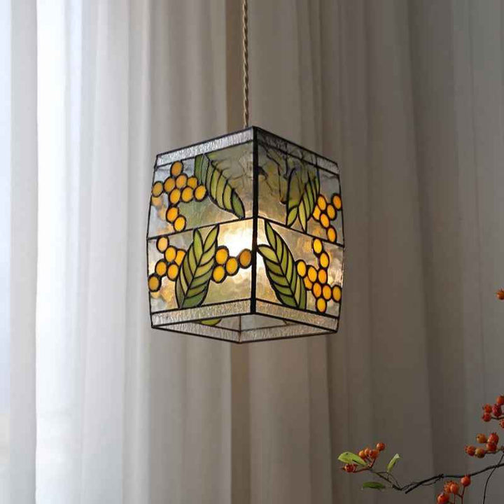Tiffany Vintage Suspension Verre Salon Chambre à Coucher - Neutralighting