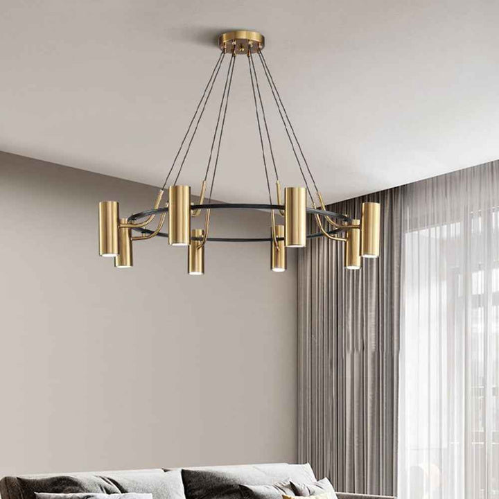Suspension Arisha Métal Blanc LED V4