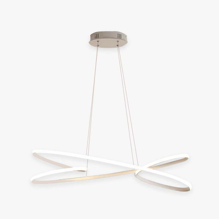 Arisha Luminaires Suspension Papillon LED Moderne Métal Salle à manger - Neutralighting
