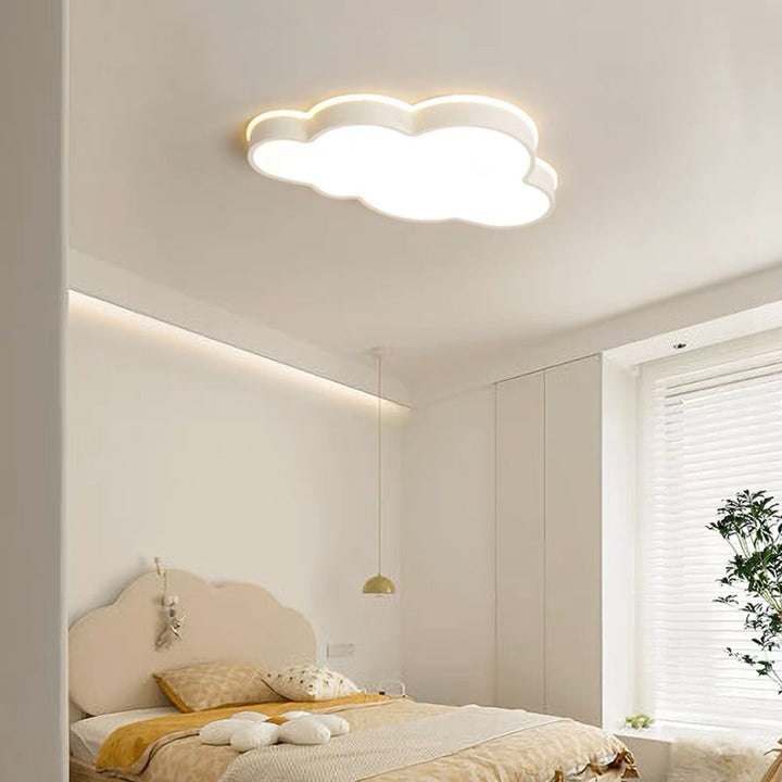 Aria Design LED Plafonnier Nuage Moderne Blanc Salon/Chambre à Coucher - Neutralighting