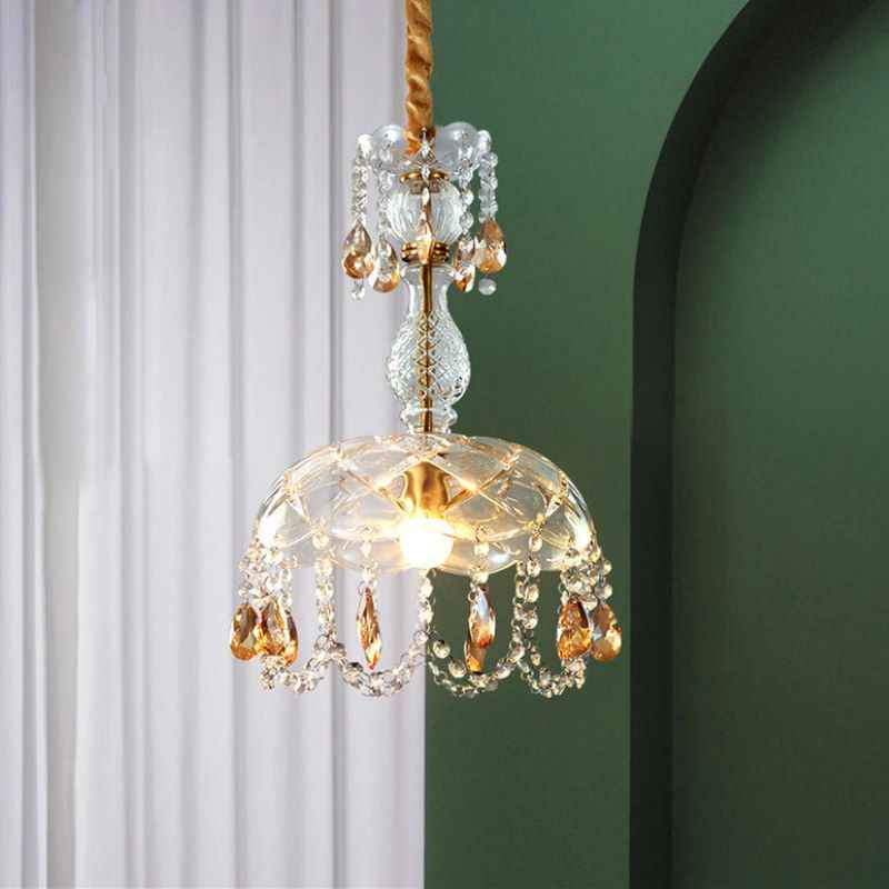 Kristy Suspension de Luxe en Cristal Verre Métal Chambre à Coucher Salle à Manger - Neutralighting