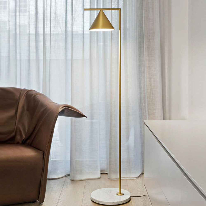 Lampadaire Arisha Métal Blanc LED