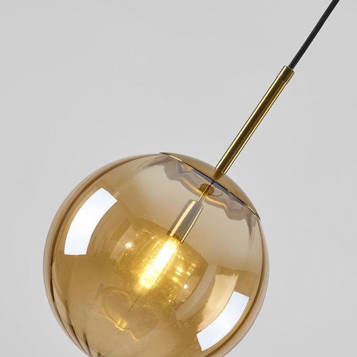Lexa Suspension Boule Moderne Métal/Verre - Neutralighting