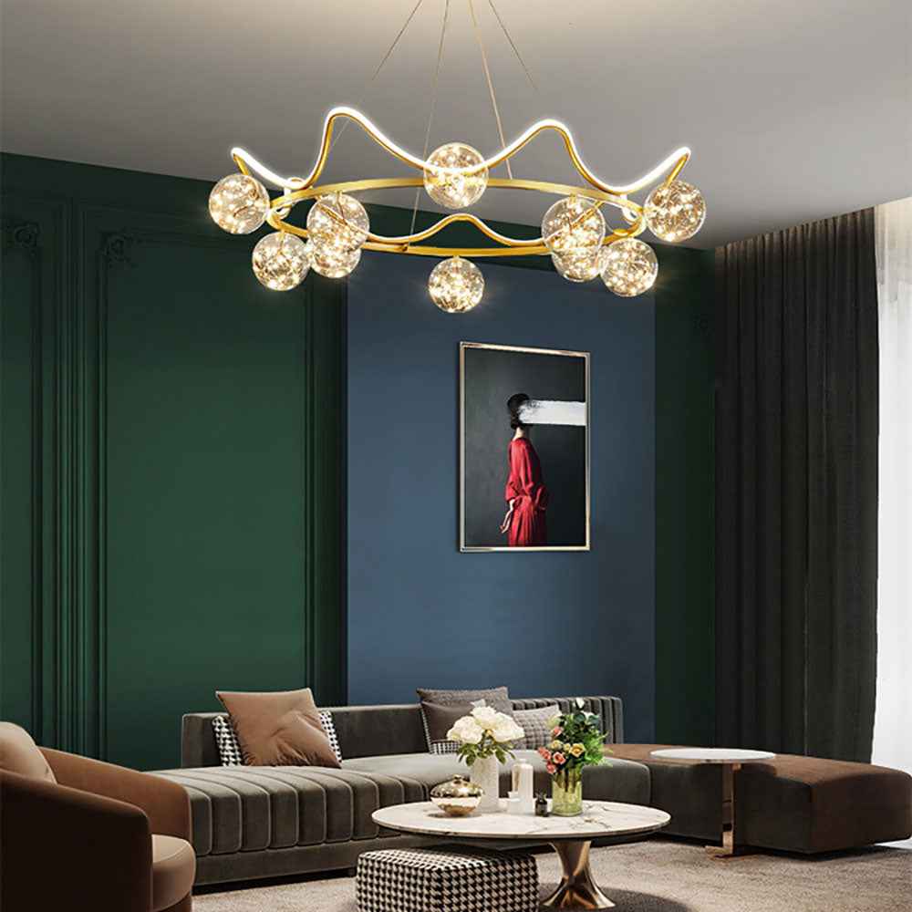 Suspension Arisha Acrylique LED V14