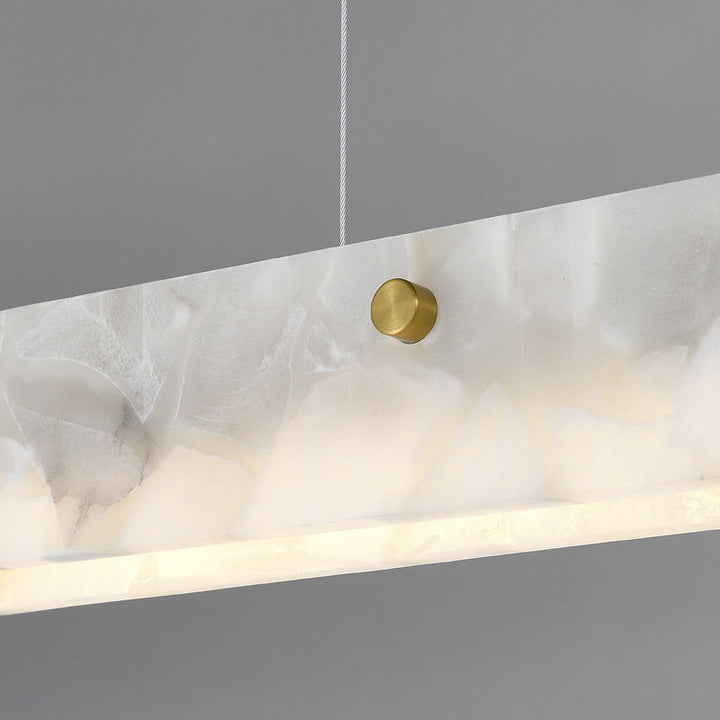 Ray Moderne LED Suspension Blanc Marble Salle À Manger/Bar - Neutralighting