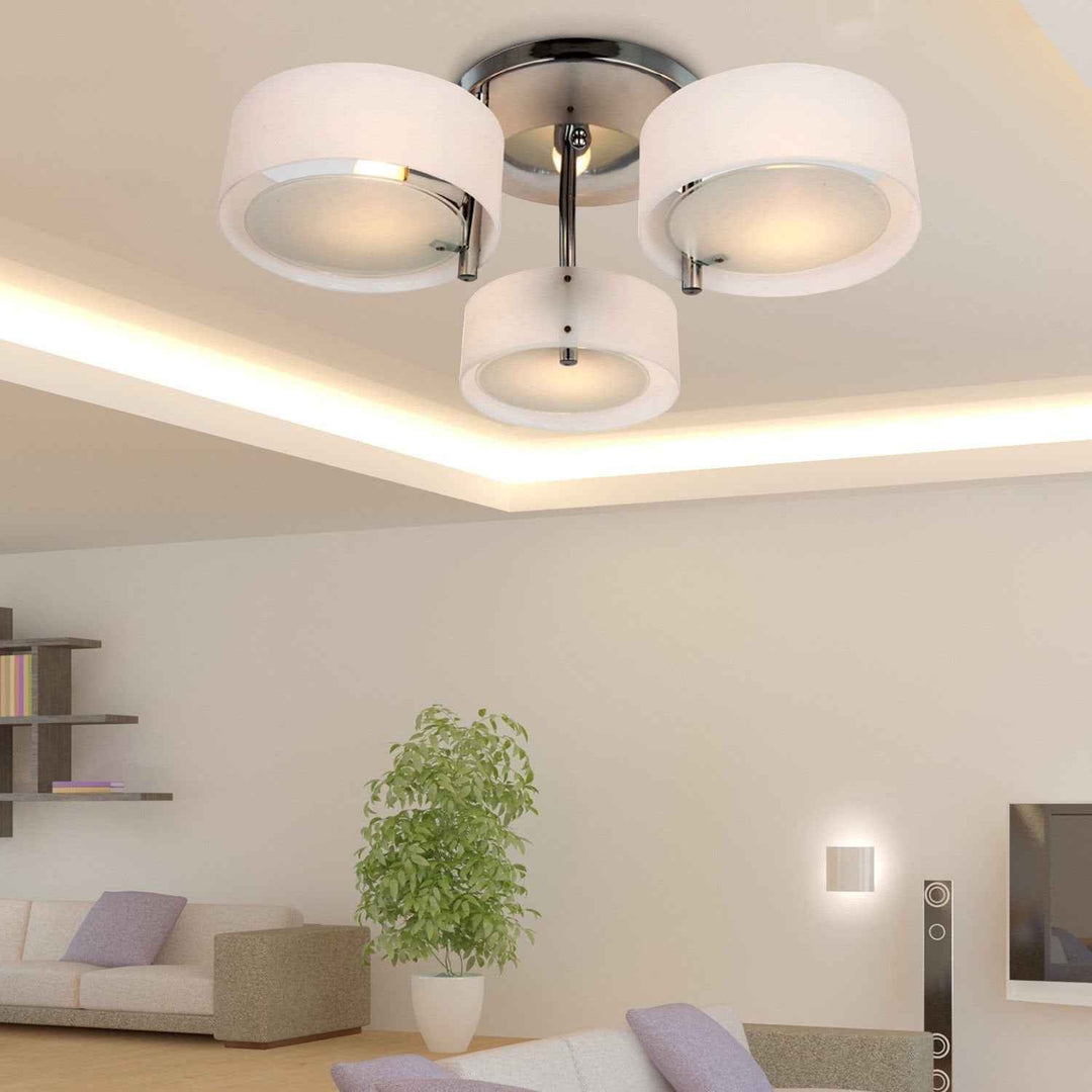 Plafonnier Arisha Verre LED V18