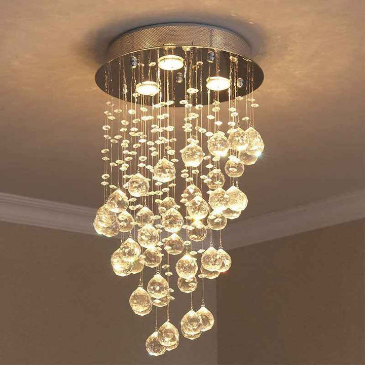 Plafonnier Arisha Verre LED V9