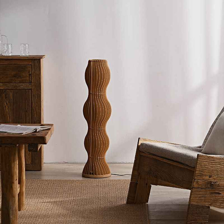 Lampadaire Muto Bois LED V2