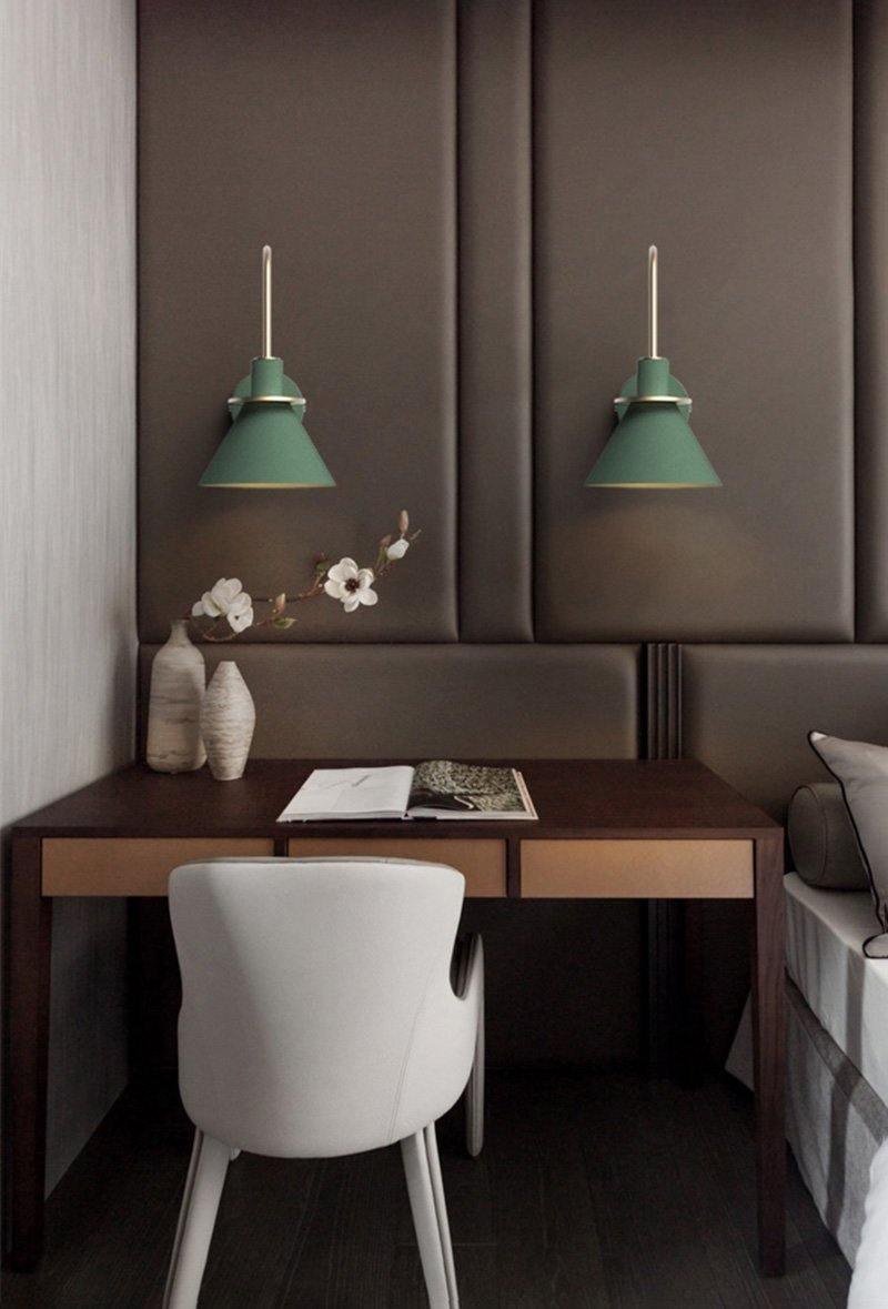 Lustra Lampe Murale Noire et Dorée Minimaliste - Neutralighting