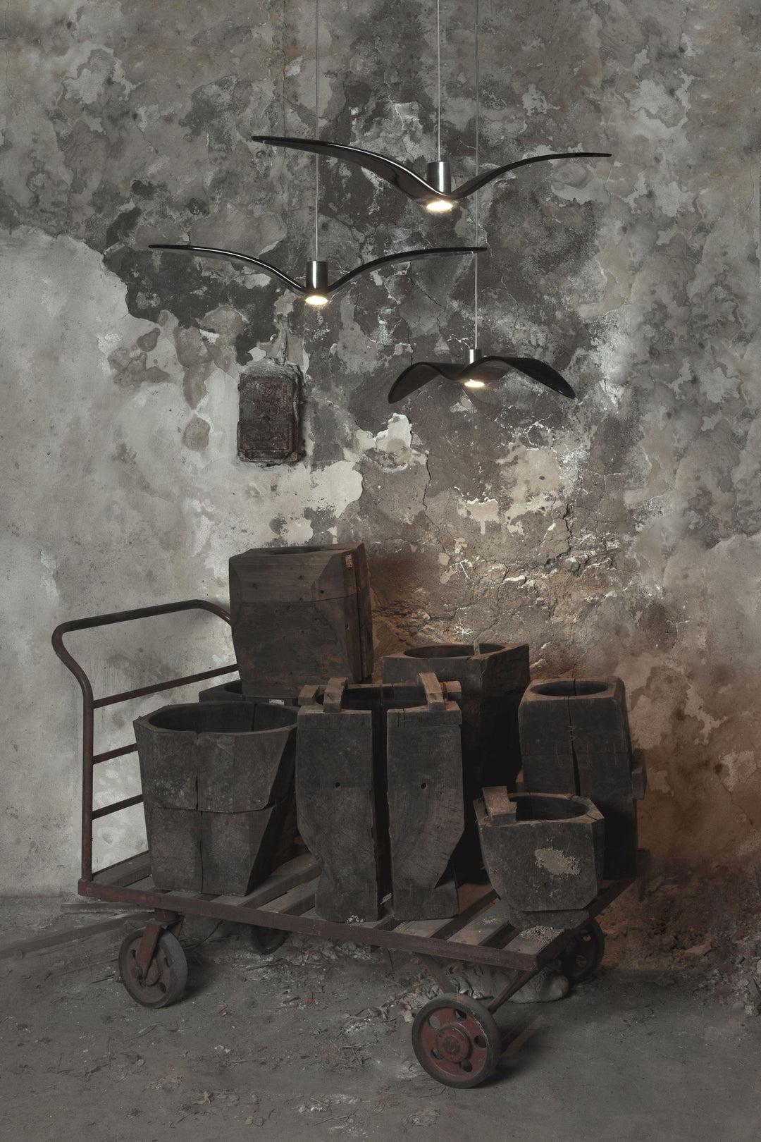 Lustra Suspension Lampe Ailes d&