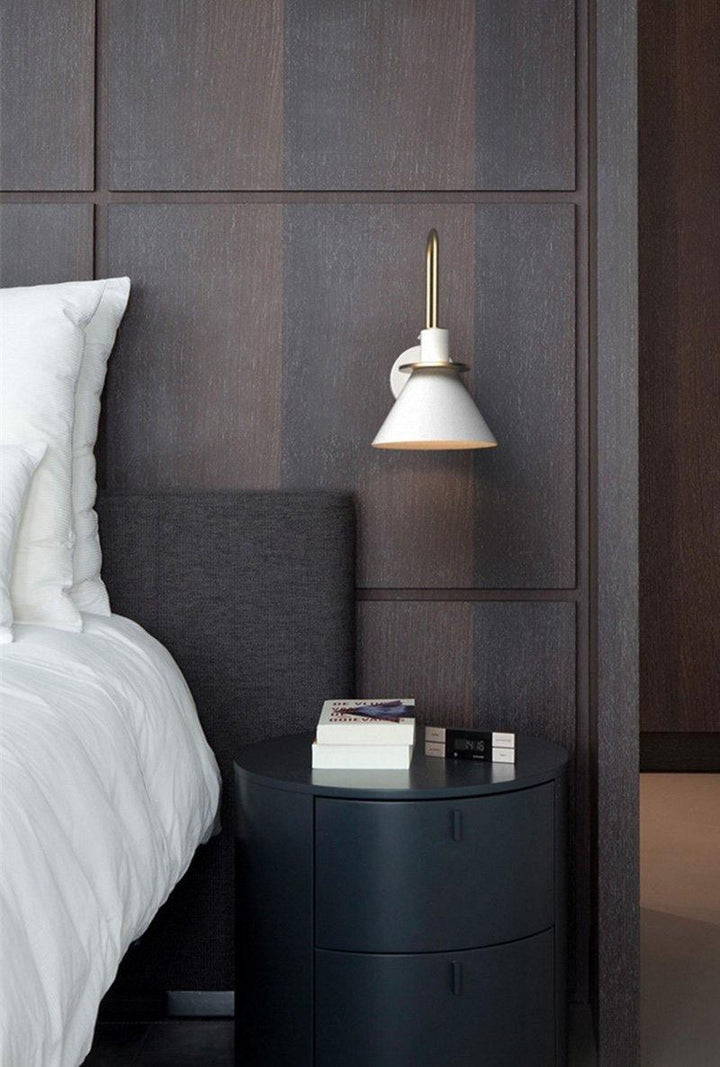 Lustra Lampe Murale Noire et Dorée Minimaliste - Neutralighting