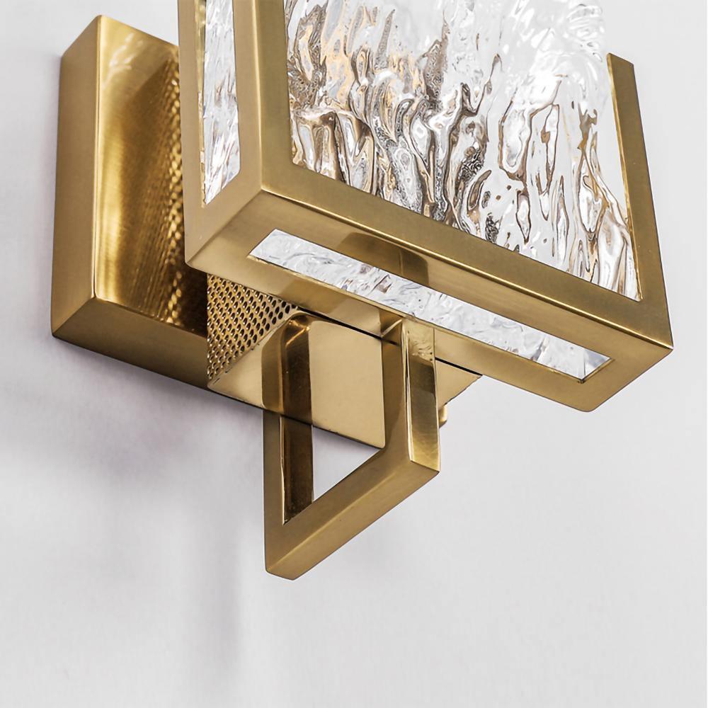 Ivenen Applique Murale Art Élégance Unique Cristal de Glace - Neutralighting