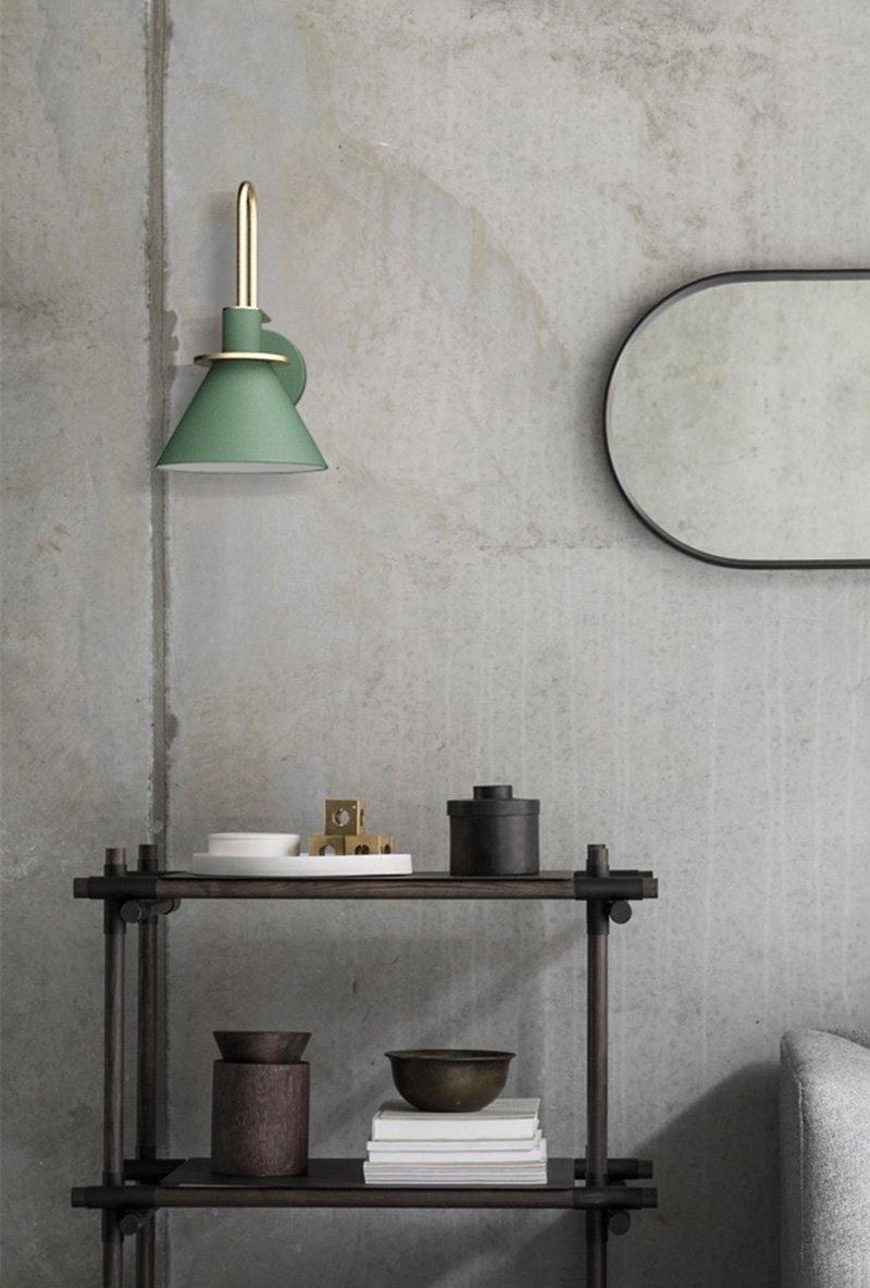Lustra Lampe Murale Noire et Dorée Minimaliste - Neutralighting