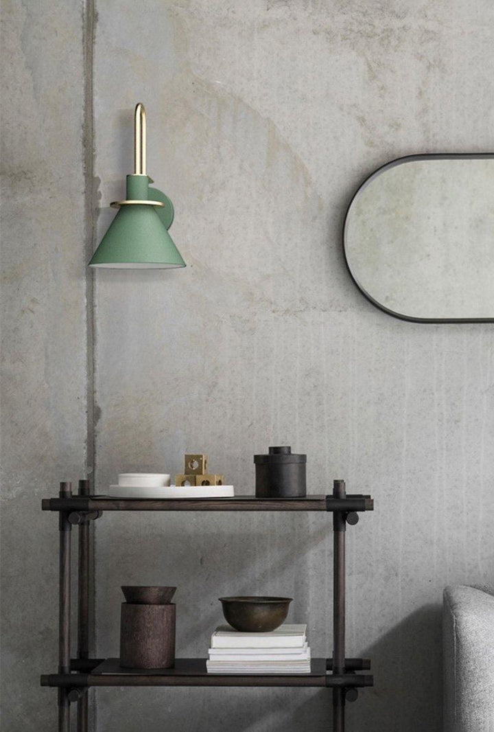 Lustra Lampe Murale Noire et Dorée Minimaliste - Neutralighting