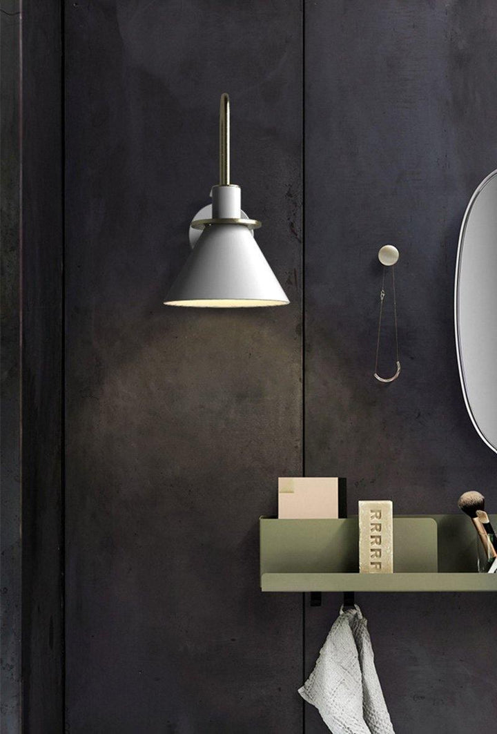 Lustra Lampe Murale Noire et Dorée Minimaliste - Neutralighting