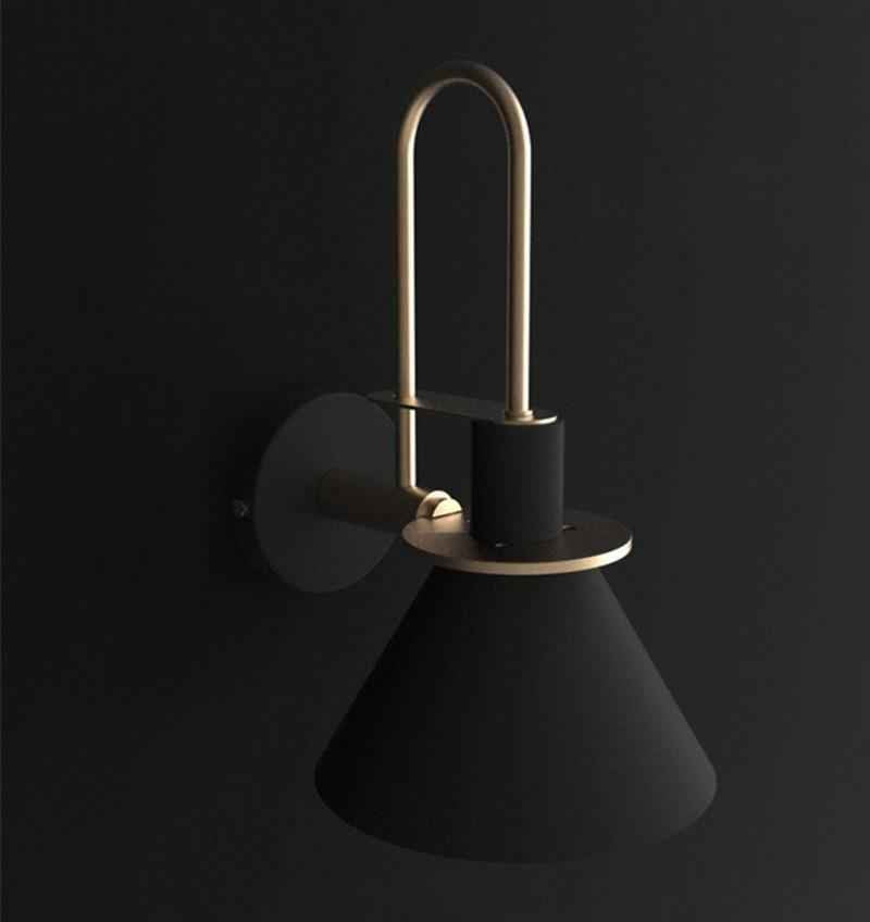 Lustra Métal 24cm Noir LED