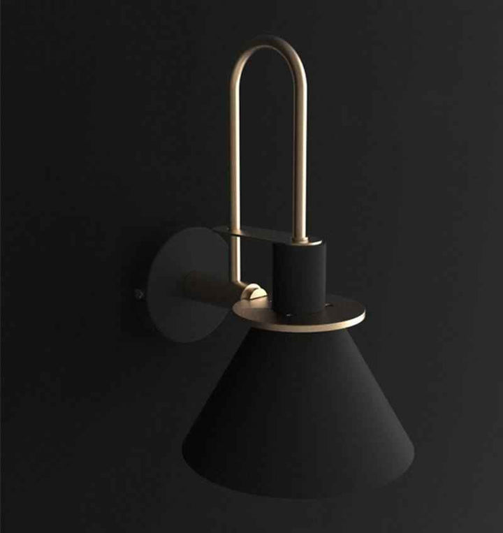Lustra Métal 24cm Noir LED