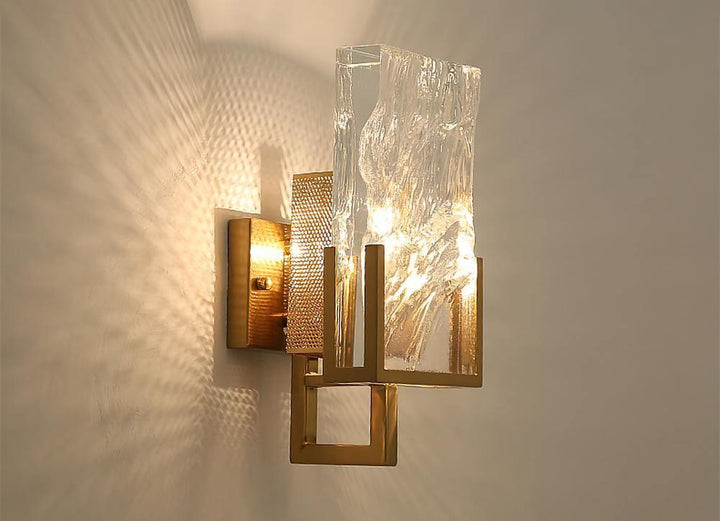Ivenen Applique Murale Art Élégance Unique Cristal de Glace - Neutralighting