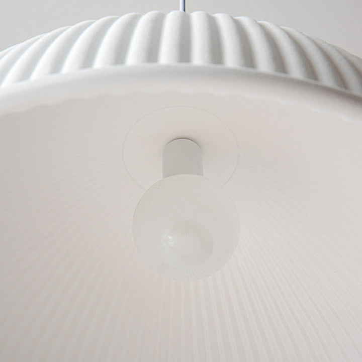 Valentina Suspension Dôme Moderne, Résine, Blanc/Noir/Gris, Librairie/Chambre à Coucher - Neutralighting