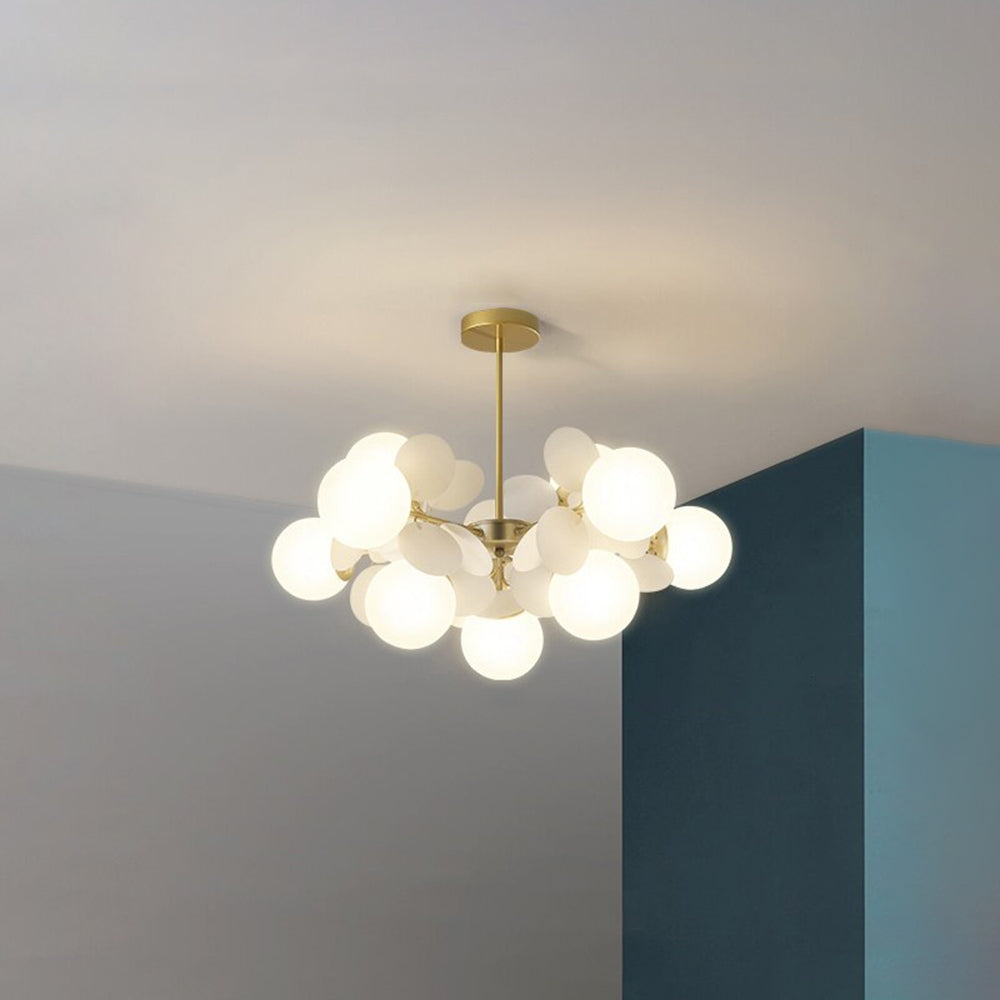 Nexen Plafonnier en forme de branche florale multicolore - Neutralighting