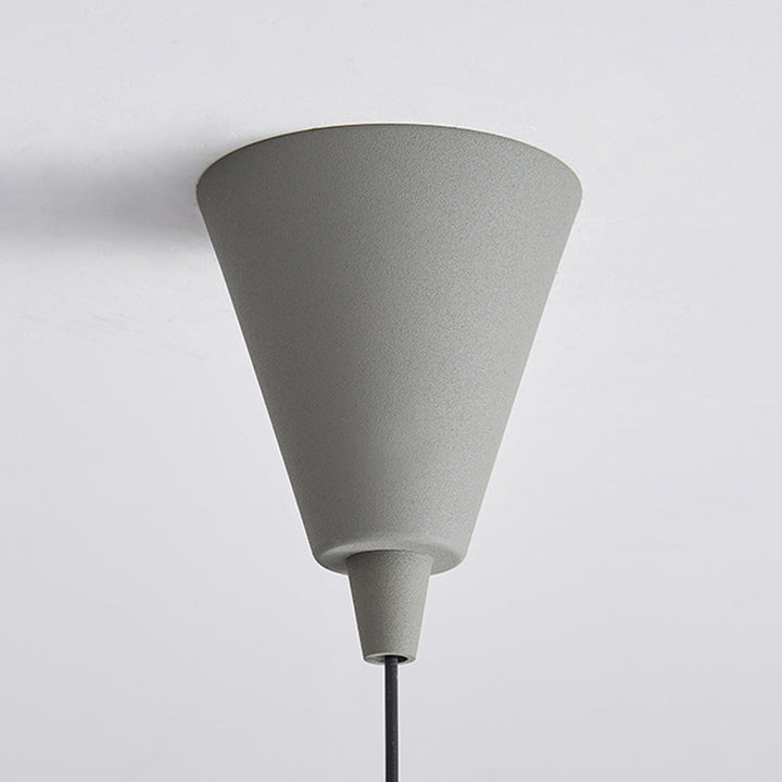 Arisha Suspension Dôme Moderne, Métal, Gris, Salle à Manger/Cuisine - Neutralighting