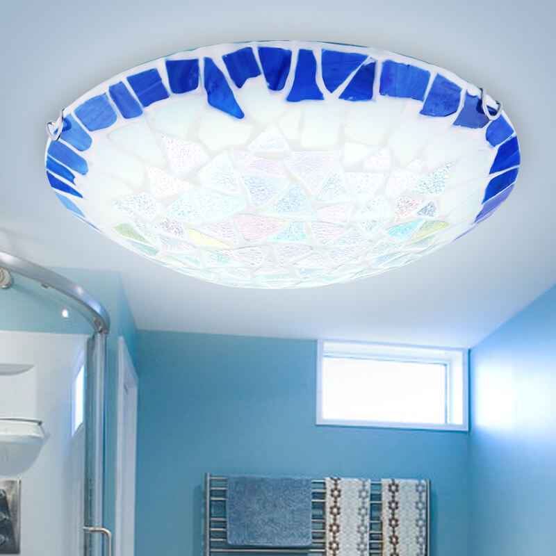 Plafonnier Tiffany Verre LED V14