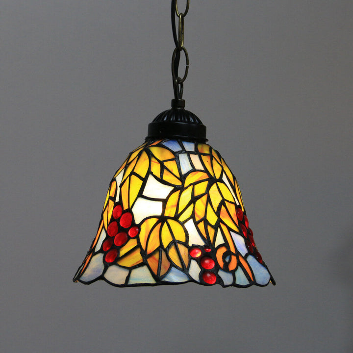 Tiffany Cottage LED Suspension Métal Verre Chambre À Coucher/Salon - Neutralighting