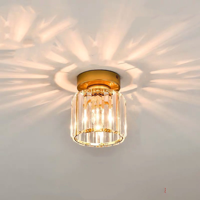 Arisha Moderne Plafonnier Métal Verre Chambre À Coucher - Neutralighting