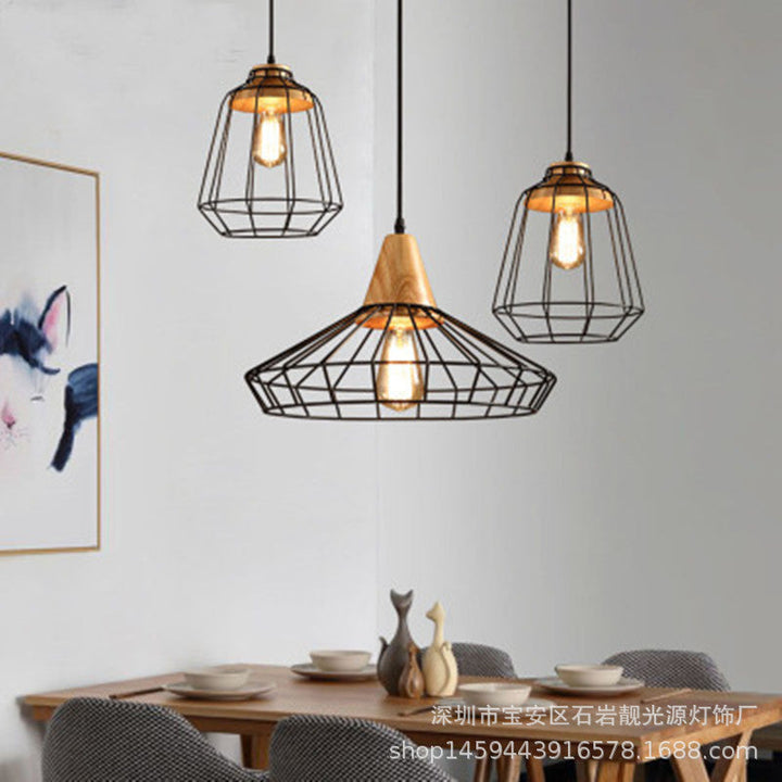 Silva Industriel Minimaliste Suspension Métal Salon - Neutralighting