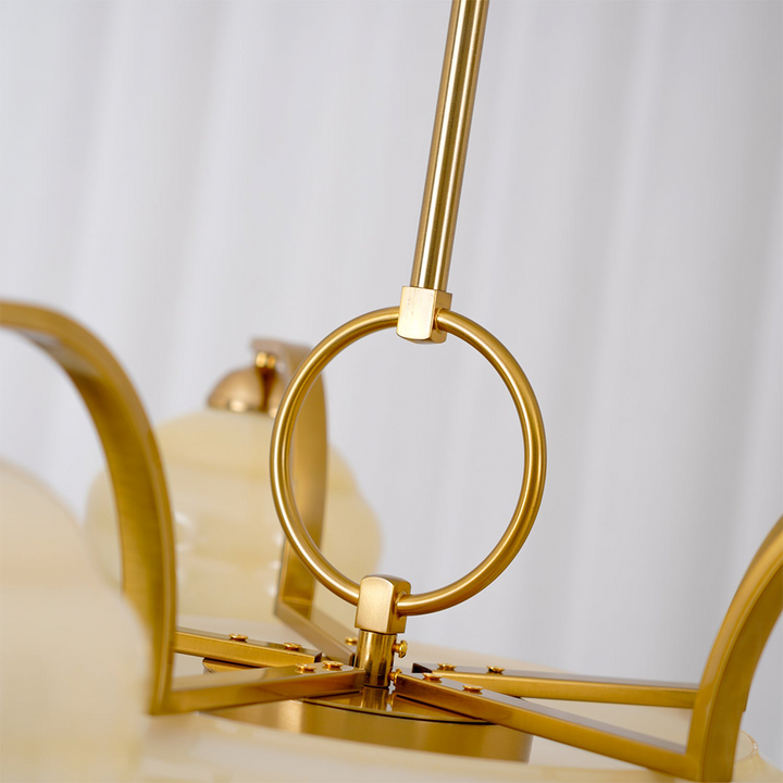 Valentina Luxueux Suspension Métal Verre Chambre à Coucher Salon - Neutralighting