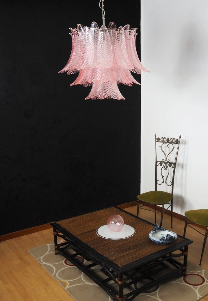 Aurora Lustre Rose Feuille Verre Superposé Gracieux Luxe - Neutralighting