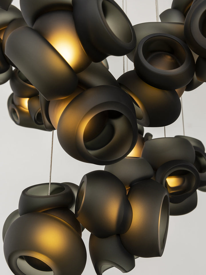 Ushaor Suspension Verre Créativité Individuelle - Neutralighting