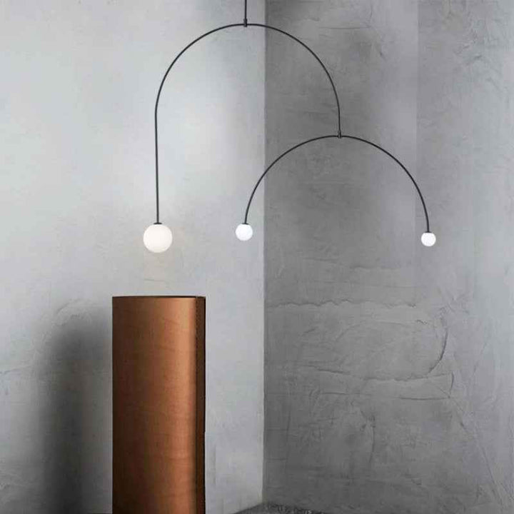 Arisha Suspension Moderne Linéaire au Design Minimaliste Salle à manger - Neutralighting