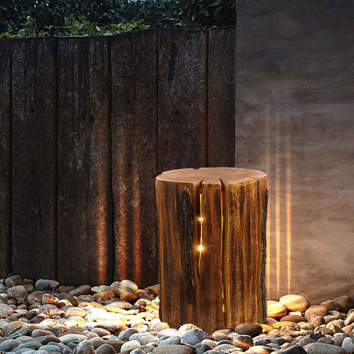 Lampadaire Ray en Résine – Ambiance Chaleureuse