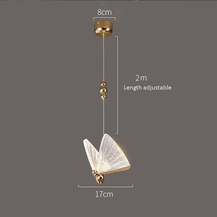 Arisha Moderne Luminaires Suspension Doré Animal - Neutralighting