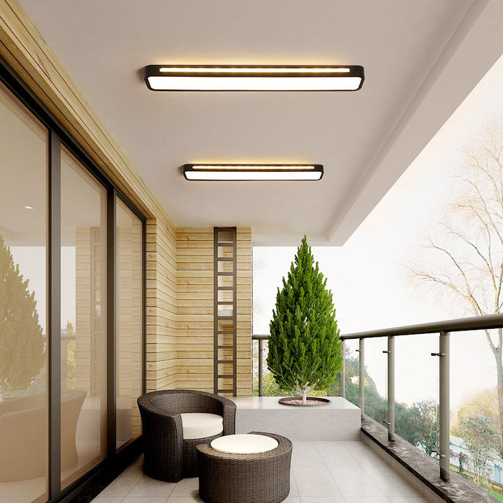 Arisha Minimaliste LED Plafonnier Acrylique Salon/Chambre à coucher - Neutralighting