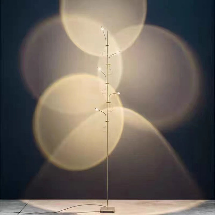Mira Lampadaire Linéaire Minimaliste, Blanc Chaud/Naturel, Salon - Neutralighting