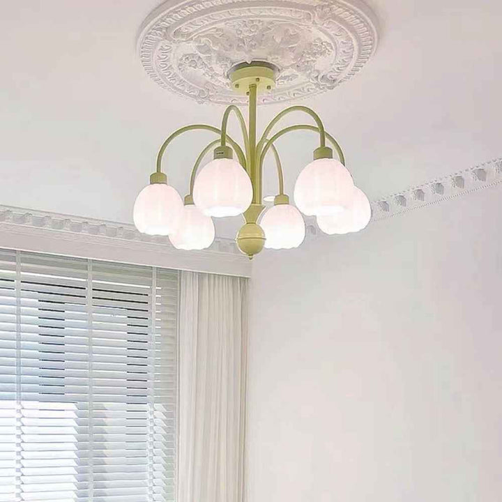 Plafonnier Arisha Verre LED V27