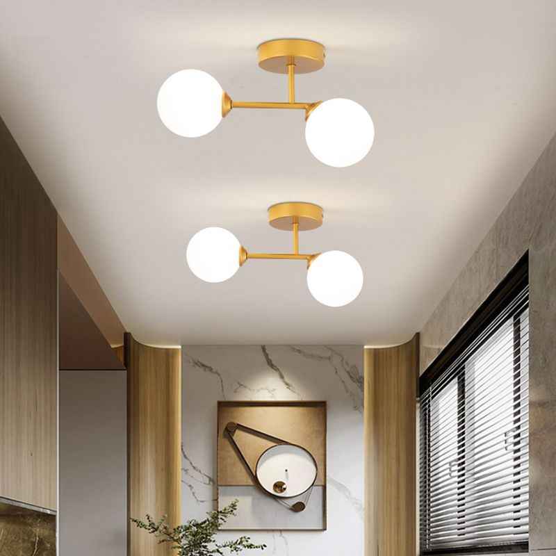 Plafonnier Valentina Verre LED V3
