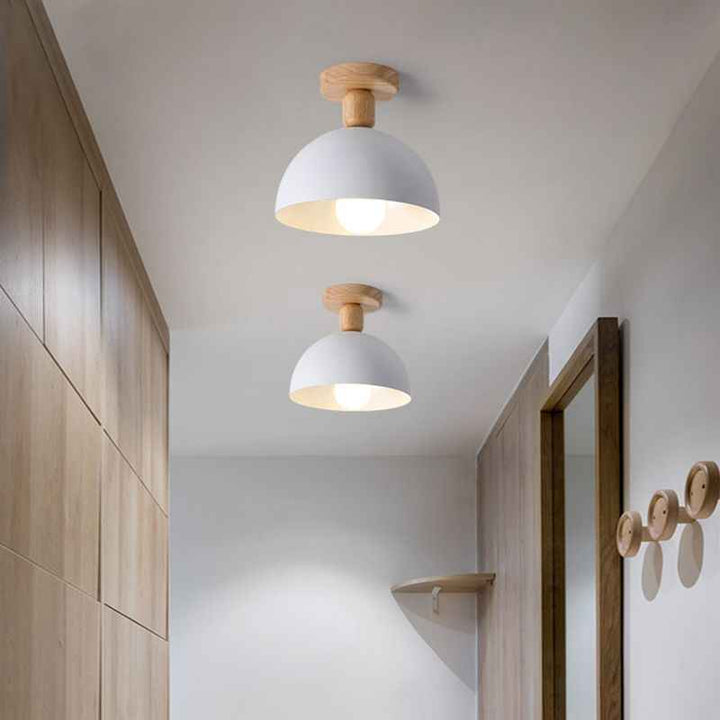 Plafonnier Muto Métal Blanc LED